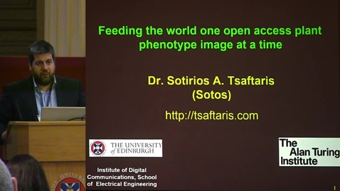 Thumbnail for 11 - Feeding the World One Open Access Plant Phenotype Image at a Time
