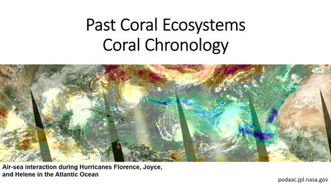 Thumbnail for entry Coral Dating - radiocarbon and water ages