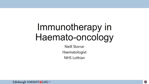 Thumbnail for Immunotherapy in Haematology