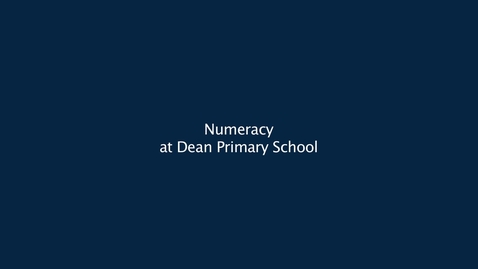 Thumbnail for Numeracy at Dean Park Primary School