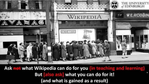 Thumbnail for OER20 - Wikimedia in Education