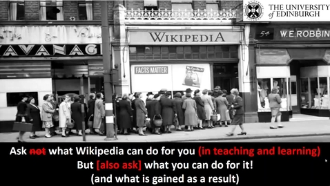 Thumbnail for entry OER20 - Wikimedia in Education