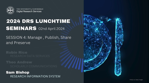 Thumbnail for 2024 DRS LUNCHTIME SEMINARS - S4 - RIS