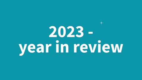 Thumbnail for entry End of year review 2023