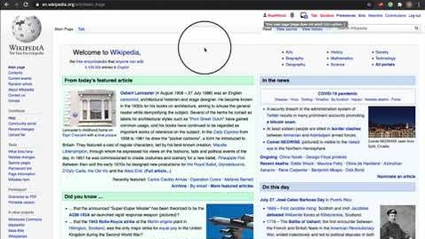 Thumbnail for How to enable the visual editor on Wikipedia.