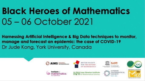 Thumbnail for BHoM 2021: Jude Kong (York University, Canada)