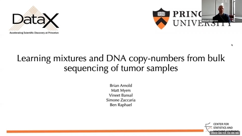 Thumbnail for Learning mixtures and DNA copy-numbers from bulk sequencing of tumor samples