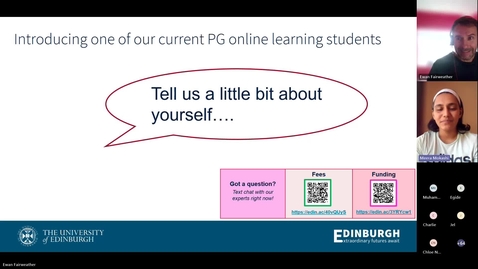 Thumbnail for Who I am, what I do and paying my Masters fees (Online Learning student, India)