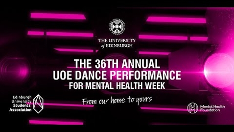 Thumbnail for The UoE Dance Performance - Introduction from June Underwood - Artistic Director