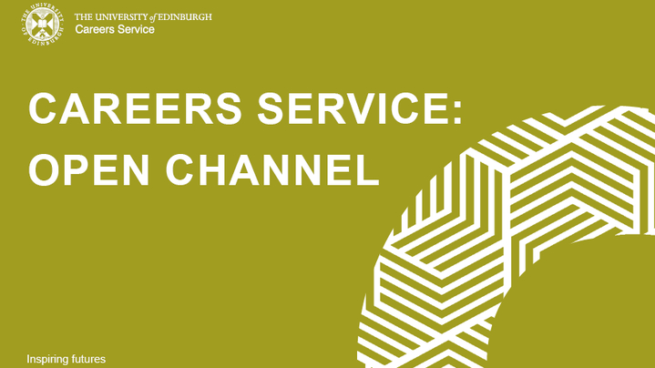 Thumbnail for channel Careers Service: Open Channel