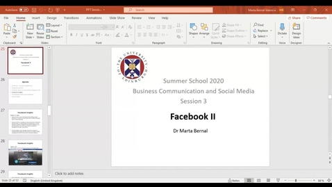 Thumbnail for WEEK 2 Session 3 Facebook Part 2