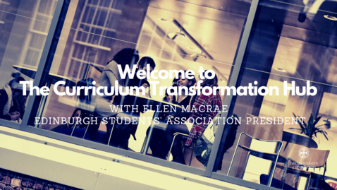 Thumbnail for entry Ellen MacRae (Students' Association President) on Curriculum Transformation