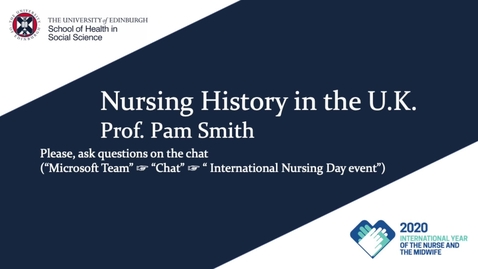 Thumbnail for International Nurses Day 2020 event - Nursing History in the UK