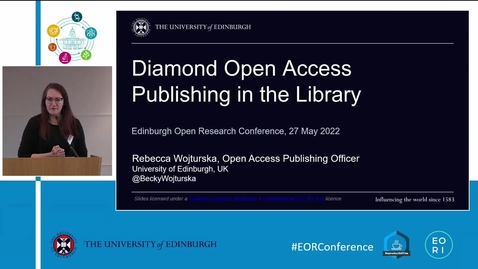 Thumbnail for Diamond Open Access Publishing in the Library - Rebecca Wojturska