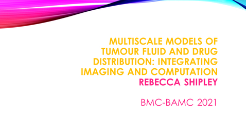Thumbnail for entry BMC BAMC 2021 Rebecca Shipley