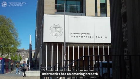 Thumbnail for Study | School of Informatics at the University of Edinburgh