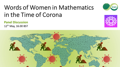 Thumbnail for entry Words of Women in Mathematics in the Time of Corona