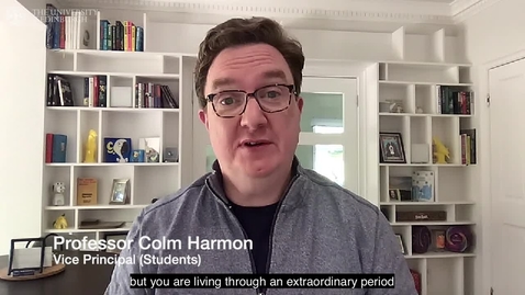 Thumbnail for entry Professor Colm Harmon - why Edinburgh?