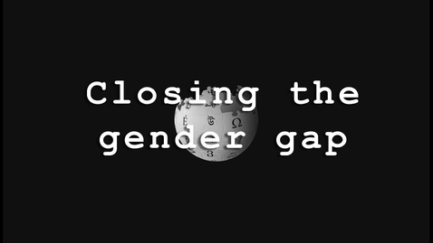 Thumbnail for entry Closing the Gender Gap | Wikimedia UK