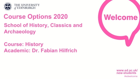 Thumbnail for entry History course options 2020