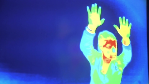 Thumbnail for Clip of A woman filmed in infrared