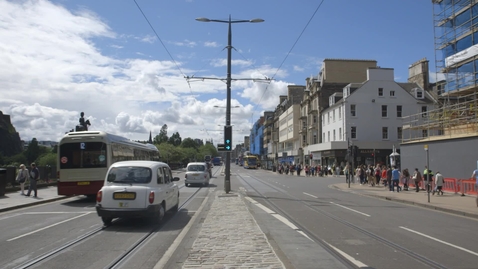 Thumbnail for Traffic on Princes Street, Edinburgh