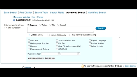 Thumbnail for Searching more than one database at once