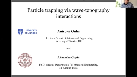 Thumbnail for entry A Guha 33rd Scot Fluid Mechanics.mp4