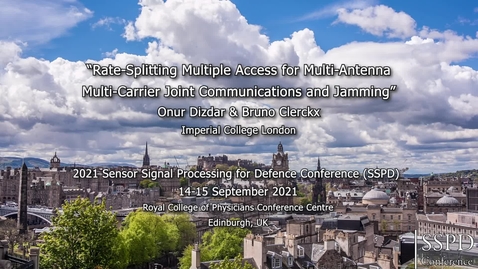 Thumbnail for Onur Dizdar Presentation - SSPD 2021
