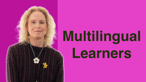 Thumbnail for entry Judith McKerrecher - Learner Experience   contexts and culture