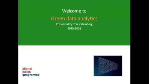 Thumbnail for Green data analytics