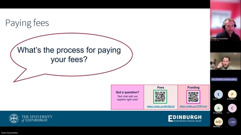 Thumbnail for The process of paying my PhD fees (Home student)