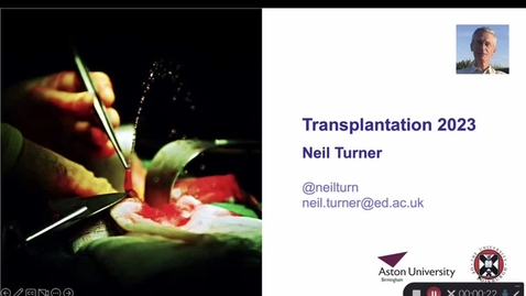 Thumbnail for entry Renal transplantion intro and overview