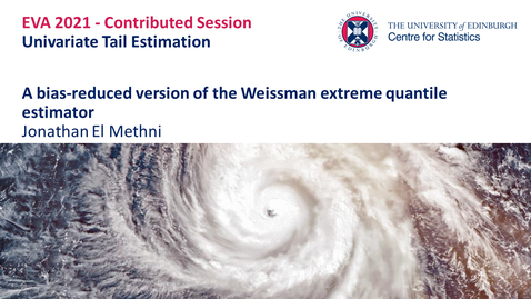 Thumbnail for Univariate Tail Estimation: Jonathan El Methni