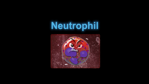 Thumbnail for Supercytes cartoon - Neutrophil
