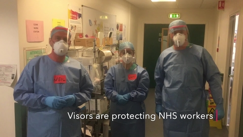Thumbnail for entry uCreate Studio - Edited 3D Verkstan PPE Visors for NHS