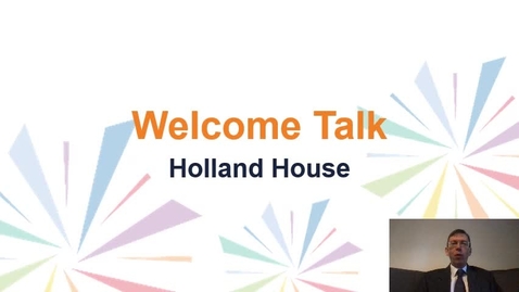 Thumbnail for entry University of Edinburgh Residence Life Holland House Welcome Talk 2023-24