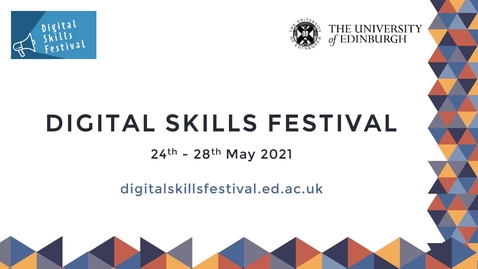 Thumbnail for entry Accessibility tools for digital design - Digital Skills Festival