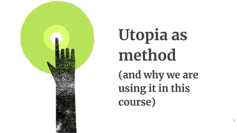 Thumbnail for Utopia and the Future week 2