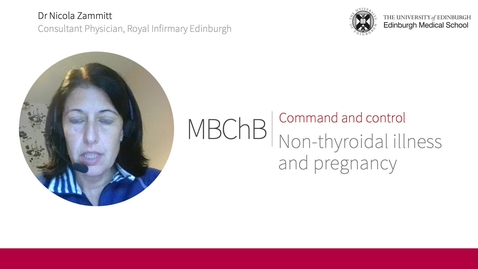 Thumbnail for Non-thyroidal illness and pregnancy