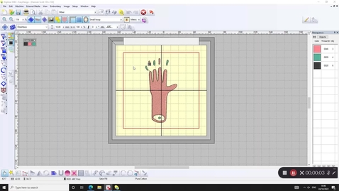 Thumbnail for PES files Exporting CAD files for use on the Brother PR CAD machine