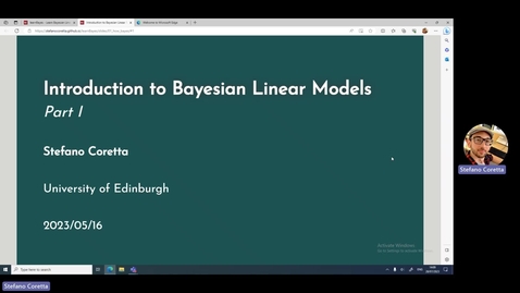 Thumbnail for entry learnBayes: Bayesian linear models for LEL (2023) Part Ia