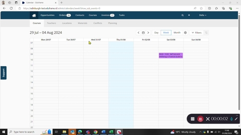 Thumbnail for Creating contacts &amp; enrolments in Eduframe (Order role only)