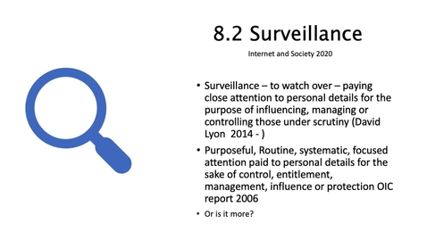 Thumbnail for 8.2 Surveillance and Power fast/short version