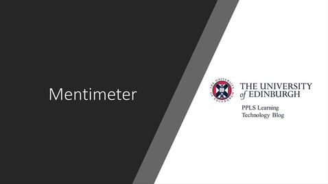 Thumbnail for Mentimeter Blog Video