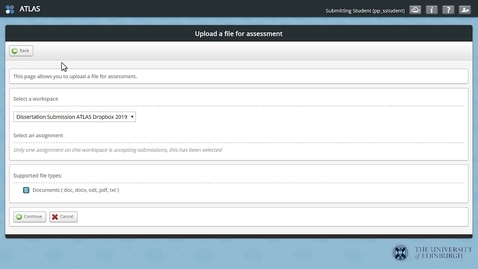 Thumbnail for entry For Administrators: Overview Of Students' Experience Of PebblePad/ATLAS (Double-blind Marking)