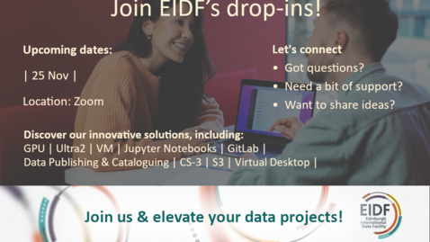 Thumbnail for 2025-11-November-EIDF-drop-in