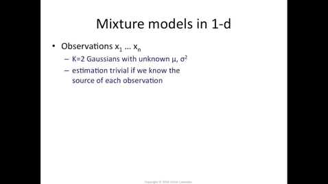 Thumbnail for entry Expectation-maximization algorithm