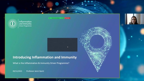 Thumbnail for entry Introducing Inflammation and Immunity webinar recording