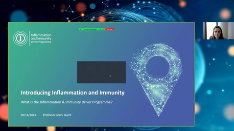 Thumbnail for Introducing Inflammation and Immunity webinar recording